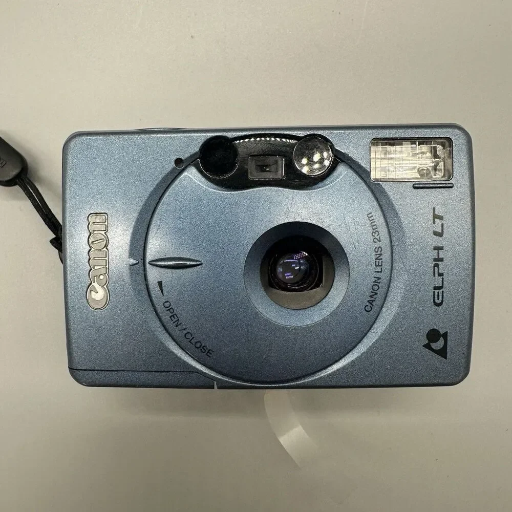 Canon ELPH LT Film Camera For Parts No Battery